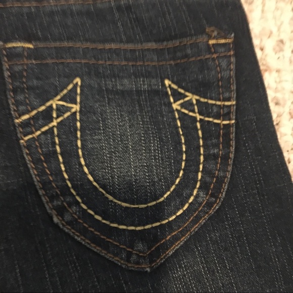 True Religion vintage wash blue jeans in size 10 - Picture 13 of 16